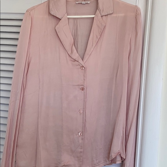 Don’t Ask Why Satin Collar Button Down - Picture 7 of 8